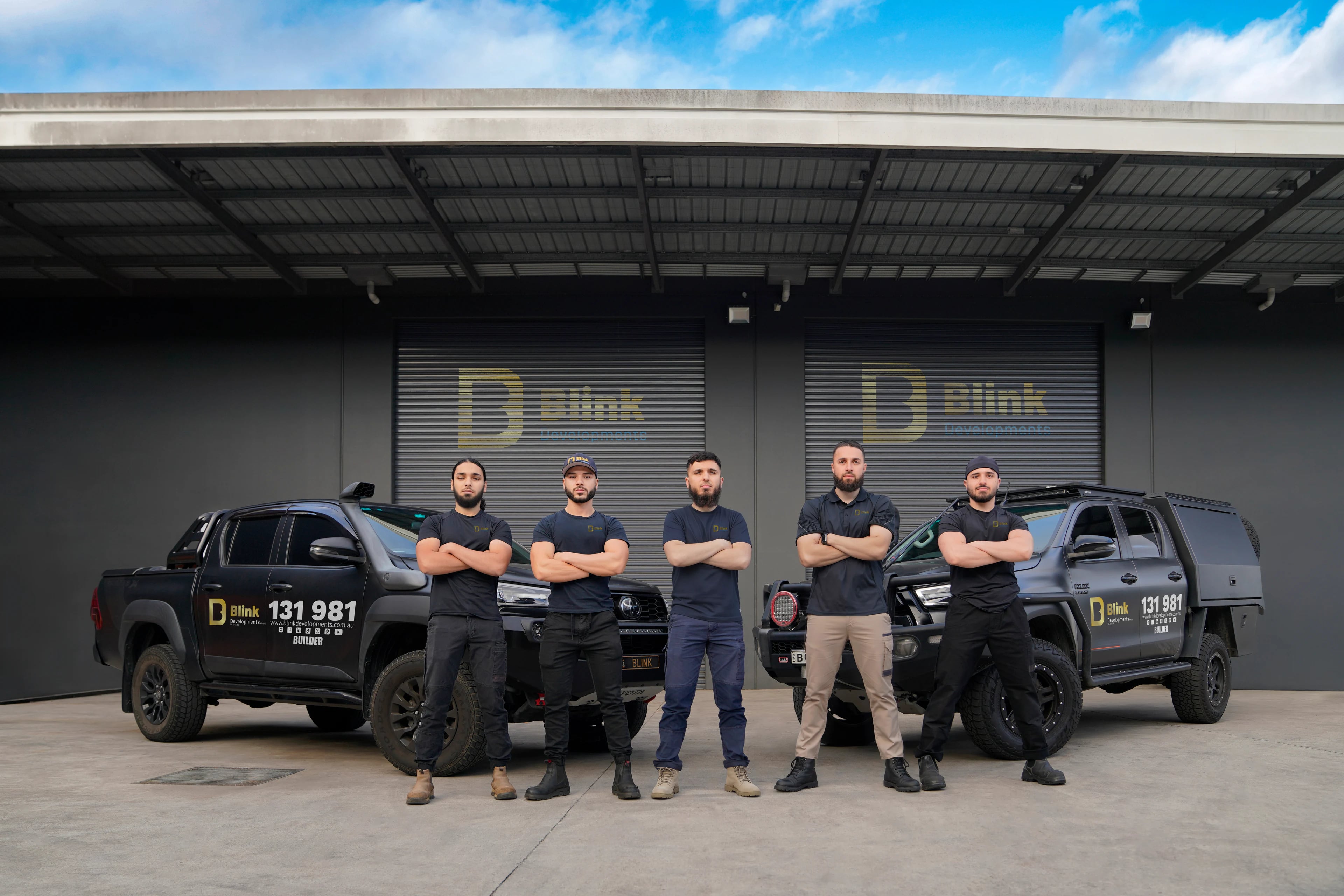 The Bathroom Renovation Potts Point team with their work vehicles